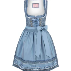 Zillertaler Trachtenwelt Dirndl-Damen Dirndl "Ruby", Blau