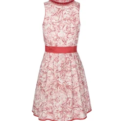 Zillertaler Trachtenwelt Dirndl-Damen Dirndl "Sarah", Rot