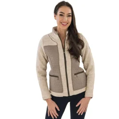 Zillertaler Trachtenwelt Jacken-Damen Outdoor Jacke "Clarissa", Beige