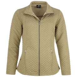 Zillertaler Trachtenwelt Jacken-Damen Powerstretch Jacke "Anna", Khaki Braun