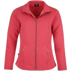 Zillertaler Trachtenwelt Jacken-Damen Powerstretch Jacke "Anna", Rot