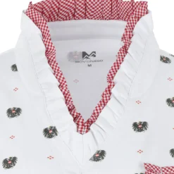 Zillertaler Trachtenwelt Shirts-Damen Rüschen-Shirt 