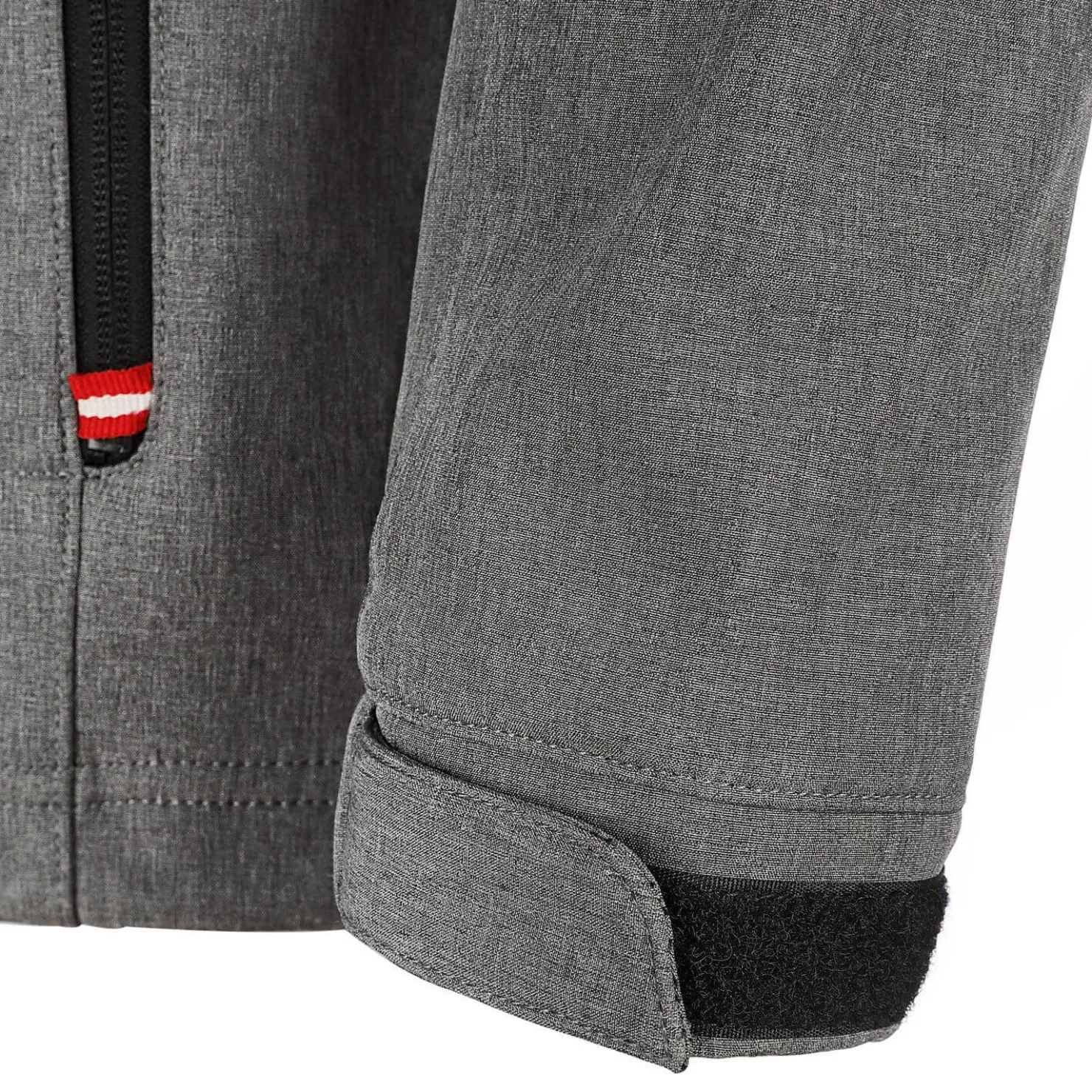 Zillertaler Trachtenwelt Jacken-Damen Softshelljacke "Österreich", Grau