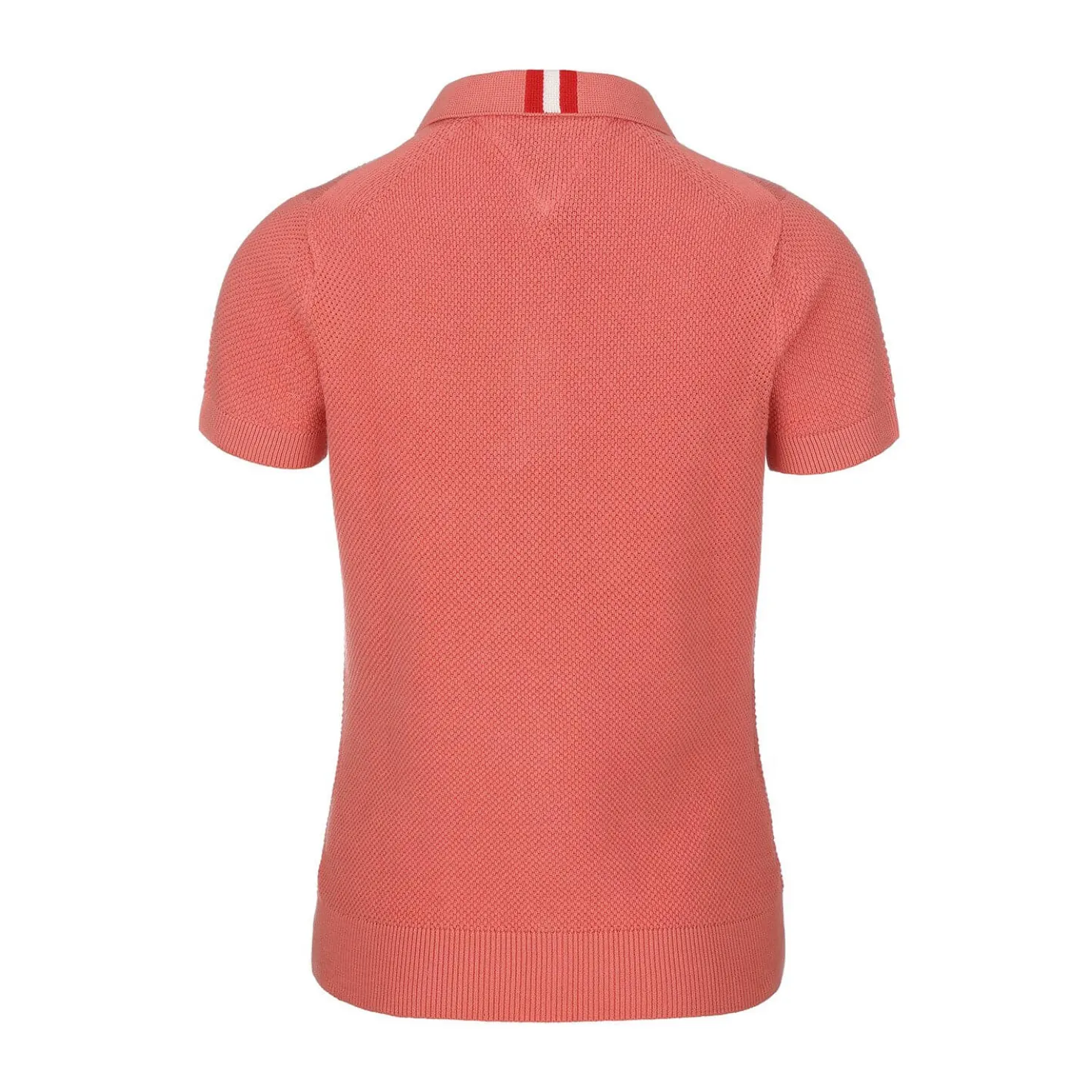 Zillertaler Trachtenwelt Polos-Damen Strick Polo "Emma", Aprikot Orange