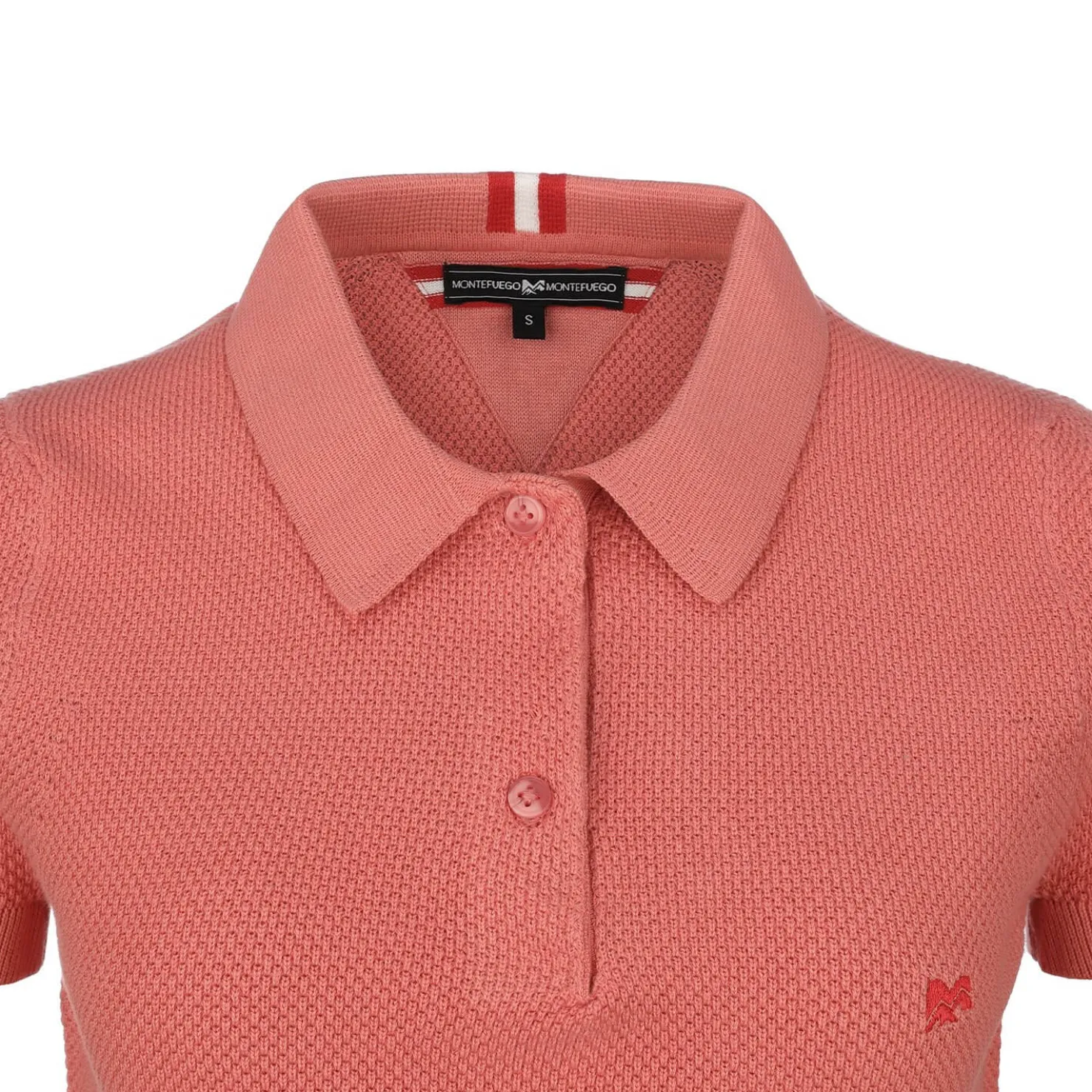 Zillertaler Trachtenwelt Polos-Damen Strick Polo "Emma", Aprikot Orange