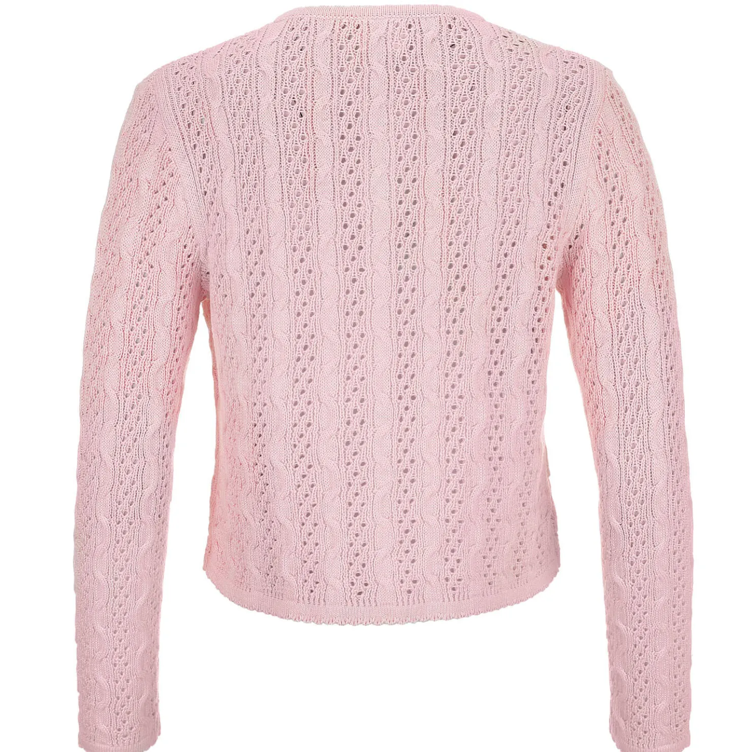 Zillertaler Trachtenwelt Jacken-Damen Strickjacke "Elisabeth", Rosa