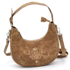 Zillertaler Trachtenwelt Accessoires-Damen Trachten Handtasche "Chica", Braun