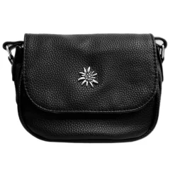 Zillertaler Trachtenwelt Accessoires-Damen Trachtenhandtasche "Lea", Schwarz