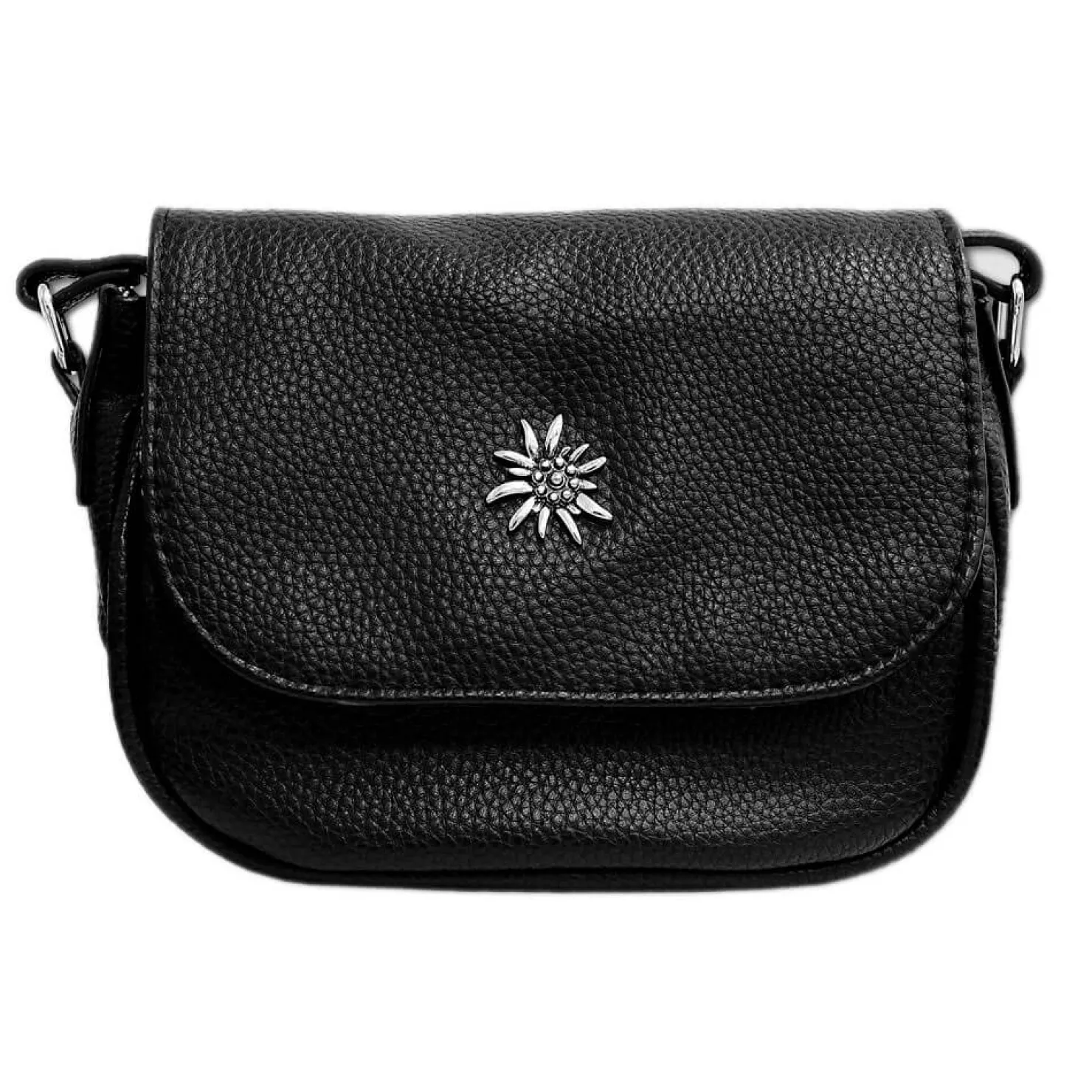 Zillertaler Trachtenwelt Accessoires-Damen Trachtenhandtasche "Lea", Schwarz