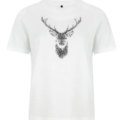 Zillertaler Trachtenwelt Shirts-Damen T-Shirt "Ella", Weiß