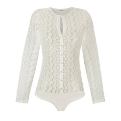 Zillertaler Trachtenwelt Bodys-Damenbody "Dani", Creme Weiß