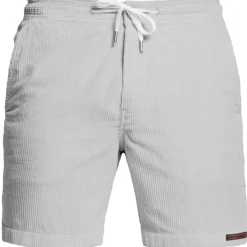 Zillertaler Trachtenwelt Freizeithosen-Herren Cord Shorts "Sommer", Hell Grau
