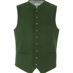 Zillertaler Trachtenwelt Gilets-Herren Gilet "David", Grün