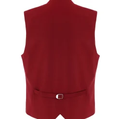 Zillertaler Trachtenwelt Gilets-Herren Gilet "Eros", Rot