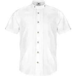 Zillertaler Trachtenwelt Hemden-Herren Hemd "Oxford", Weiß