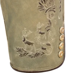 Zillertaler Trachtenwelt Lederhosen-Herren Lederhose 