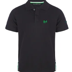 Zillertaler Trachtenwelt Polos-Herren Poloshirt "Steiermark", Schwarz