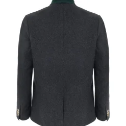 Zillertaler Trachtenwelt Jacken-Herren Sakko "Rupert", -Tanne Grau