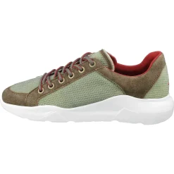 Zillertaler Trachtenwelt Schuhe-Herren Sneaker Oben, Grün- Braun