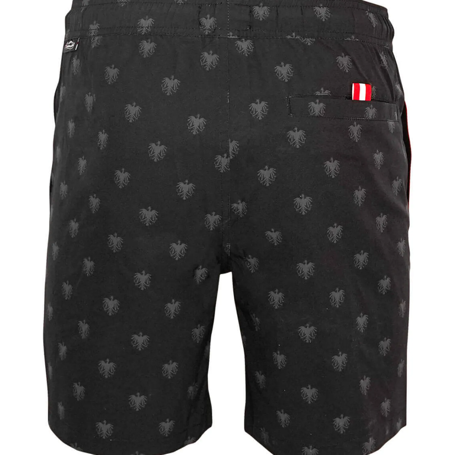 Zillertaler Trachtenwelt Badehosen-Herren Trachten Badehose "Österreich", Schwarz