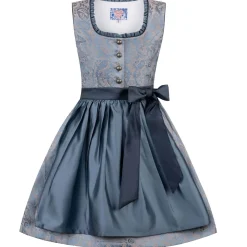 Zillertaler Trachtenwelt Dirndl-Kinder Dirndl "Pina", Rauch Blau