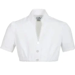 Zillertaler Trachtenwelt Blusen & Hemden-Kinder Dirndlbluse "Sina", Weiß