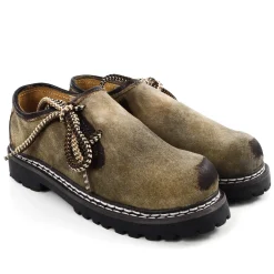 Zillertaler Trachtenwelt Schuhe & Socken-Kinder Haferlschuhe "Brixlegg", Braun