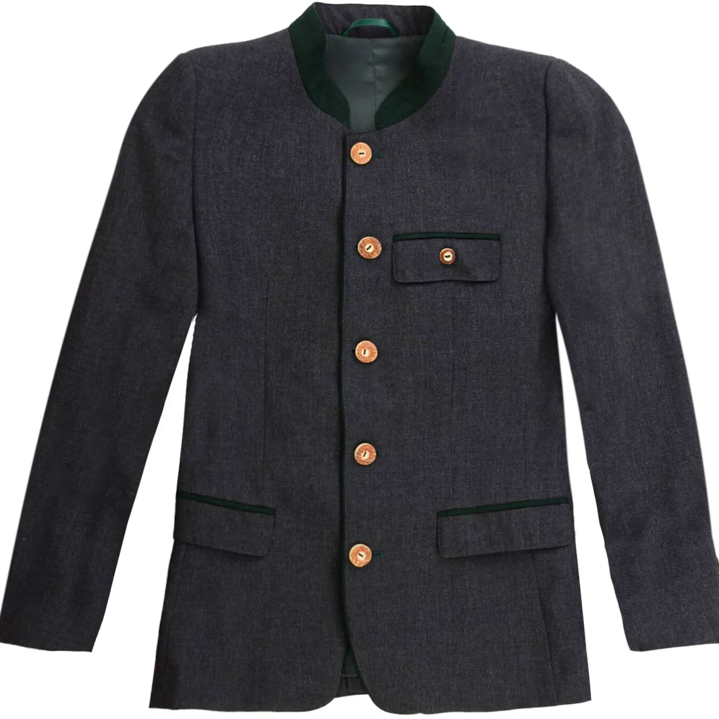 Zillertaler Trachtenwelt Jacken & Anzüge-Kinder Trachtenanzug "Salzburg", Schwarz