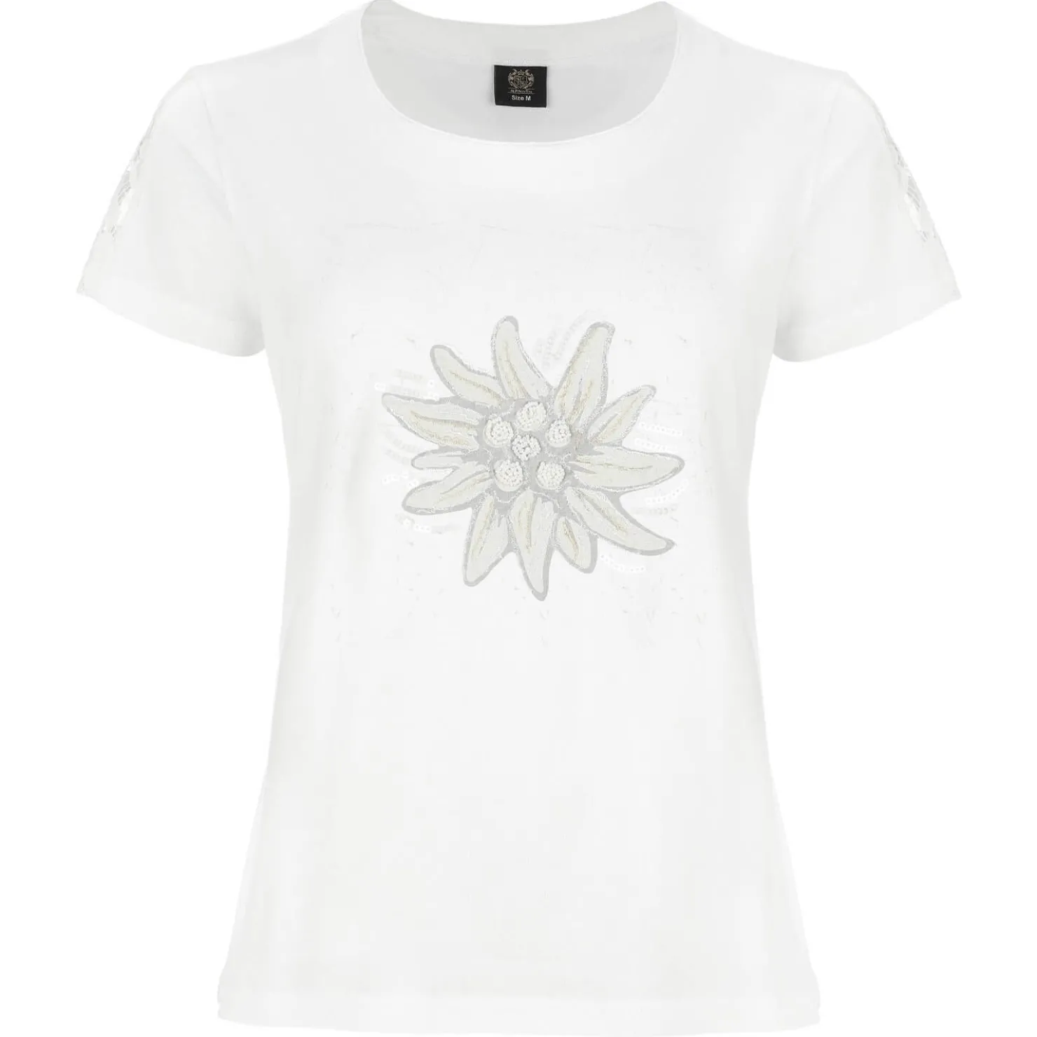 Zillertaler Trachtenwelt Shirts & Polos-Kinder T-Shirt "Edel", Weiß