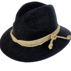 Zillertaler Trachtenwelt Accessoires-Murtal Hut, Schwarz