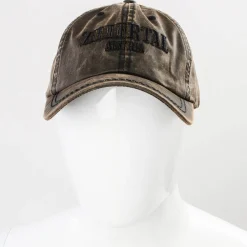 Zillertaler Trachtenwelt Accessoires-Schildkappe “Zillertal”, Braun