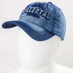 Zillertaler Trachtenwelt Accessoires-Schildkappe "Zillertal", Jeans Blau
