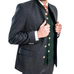 Zillertaler Trachtenwelt Anzüge-Trachtenanzug Salzburg Grau