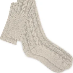 Zillertaler Trachtenwelt Socken-Trachtenstutzen, Beige