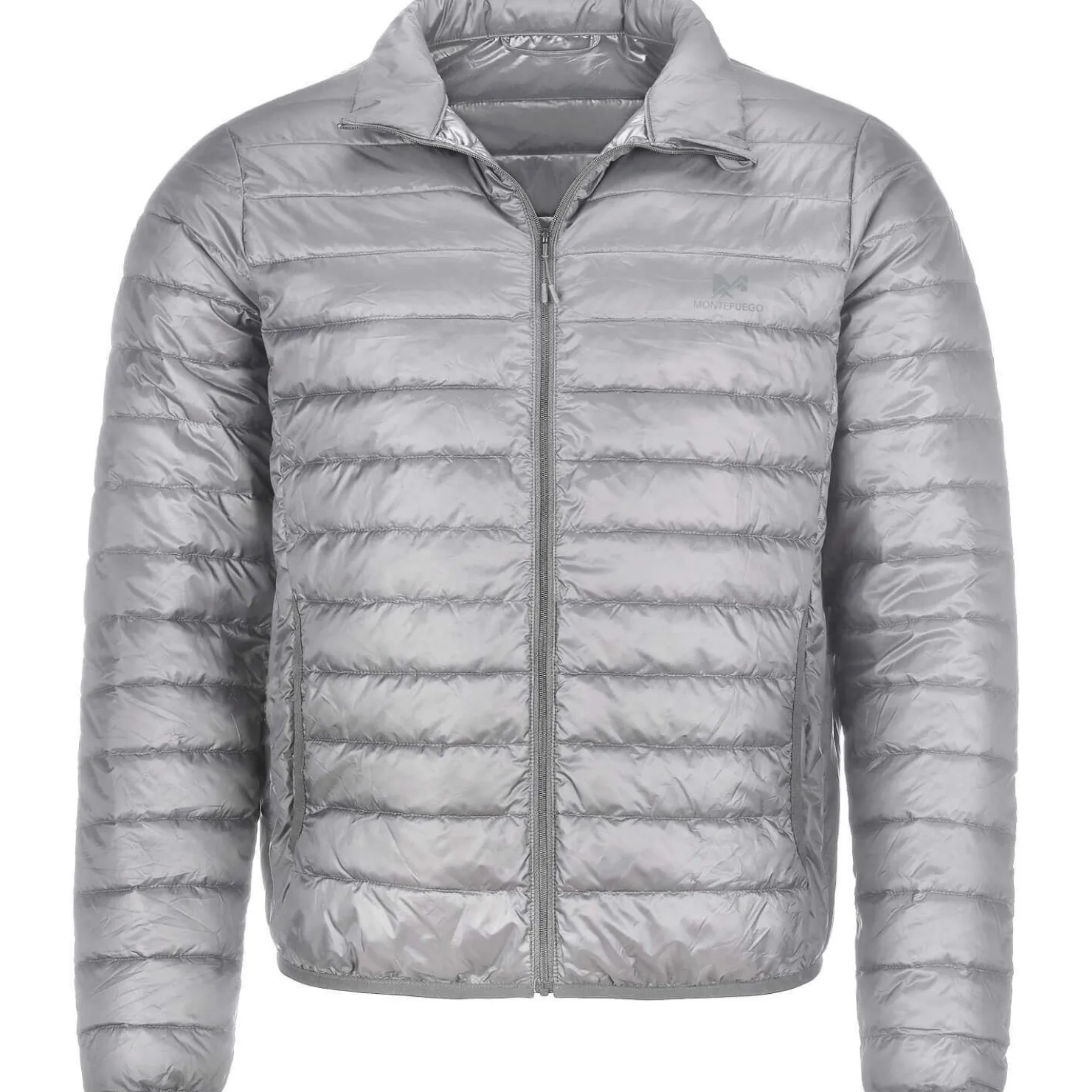 Zillertaler Trachtenwelt Jacken|Jacken-Unisex Daunen-Optik-Steppjacke, Grau