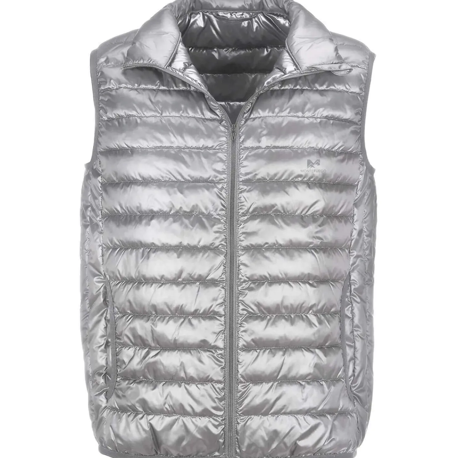 Zillertaler Trachtenwelt Jacken|Jacken-Unisex Daunen-Optik-Steppweste, Grau